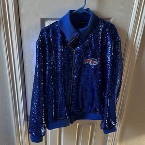 (Sold offline)Buffalo Bills Sequin Jacket💙